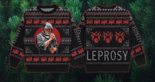 Discover Death band album ugly Christmas Sweater All sizes Hot New