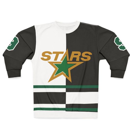 Discover Mike Modano Vintage Dallas Hockey Sweater - Retro Sports Sweatshirt, Gift for Hockey Fans, Athletic Apparel, Hockey Team