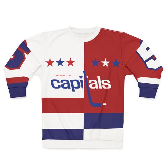 Discover Rod Langway Hockey Sweater - Retro Sports Sweatshirt, Gift for Hockey Fans, Athletic Apparel, Hockey Team