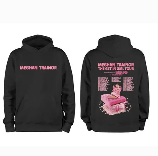 Discover Meghan Trainor The Get In Girl Tour 2026 North America Hoodie