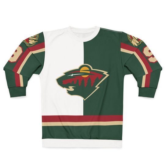 Discover Mikko Koivu Minnesota Hockey Sweater - Retro Sports Sweatshirt, Gift for Hockey Fans, Athletic Apparel, Hockey Team