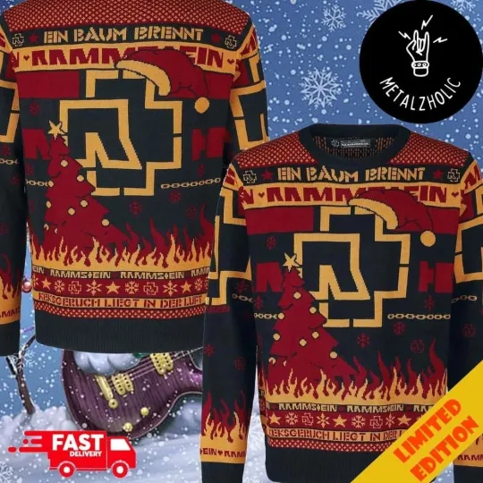 Discover Ramms Ugly christmas Freece sweater Size XS-5XL