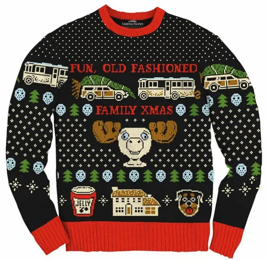 Discover Adult Unisex Christmas Vacation Movie Family Xmas Ugly Sweater (S - 5XL)