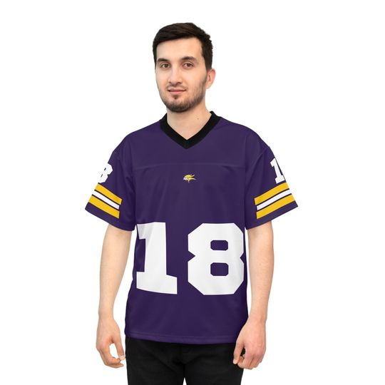 Justin Jefferson Vintage 1961 Minnesota Football Jerseys, Modern Players, Unisex Football Jersey, Sports Fan Gift, Retro Football Shirt