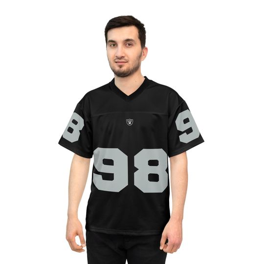 Maxx Crosby Vintage 1964 Las Vegas Football Jerseys, Modern Players, Unisex Football Jersey, Sports Fan Gift, Retro Football Shirt