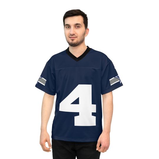 Dak Prescott Vintage 1996 Dallas Football Jerseys, Modern Players, Unisex Football Jersey, Sports Fan Gift, Retro Football Shirt