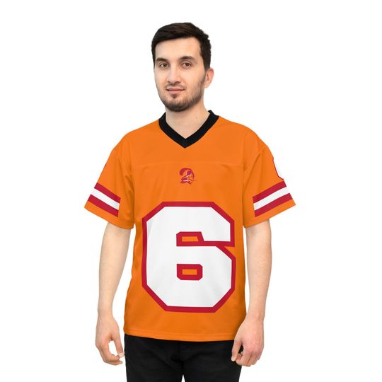 Baker Mayfield Vintage 1976 Tampa Bay Football Jerseys, Modern Players, Unisex Football Jersey, Sports Fan Gift, Retro Football Shirt