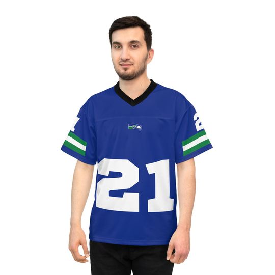 Devon Witherspoon Vintage 1976 Seattle Football Jerseys, Modern Players, Unisex Football Jersey, Sports Fan Gift, Retro Football Shirt