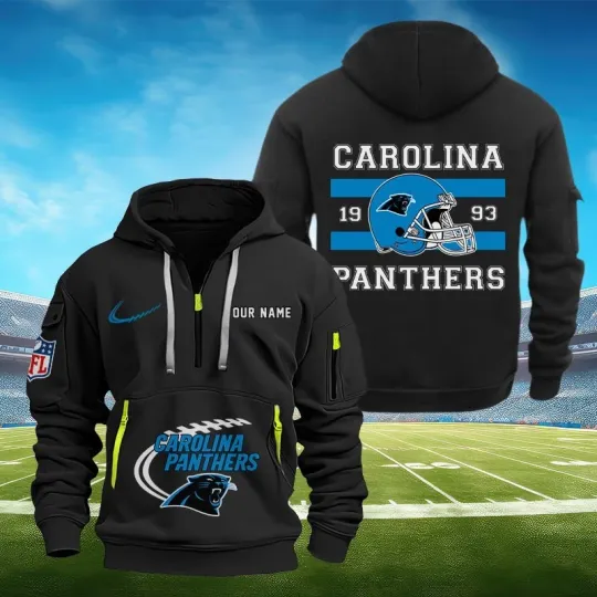 Discover Panthers Quarter Zip Hoodie