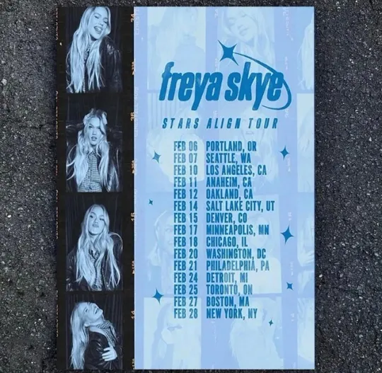 Discover HOT! Freya Skye 2026 Poster