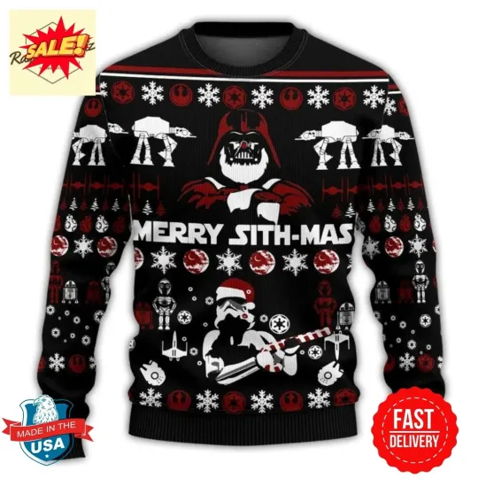 Star Wars Ugly Sweater Christmas All Size S-5XL Hot Sale