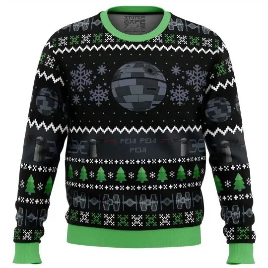Discover Imperial Death Star Star Wars Ugly Christmas Sweater