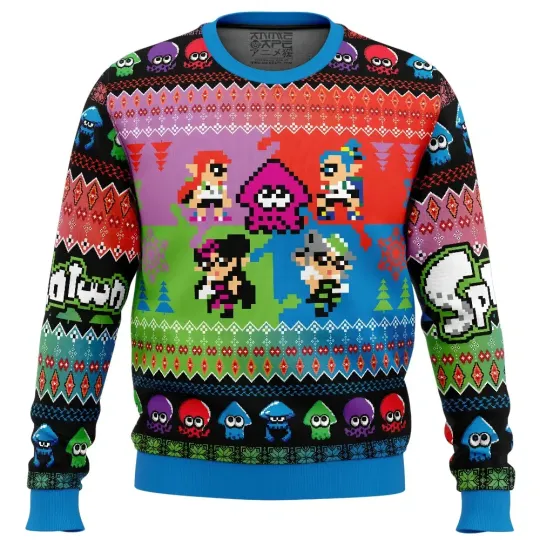 Discover Heroes Splatoon 2 Ugly Christmas Sweater