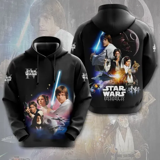 Discover Star Wars 3D Hoodie