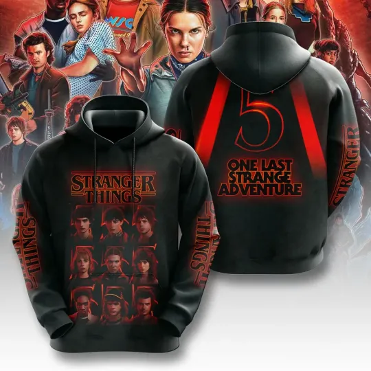 Discover Stranger Things 3D Hoodie