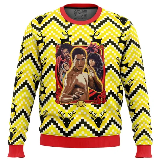 Discover The Last Dragon Ugly Christmas Sweater