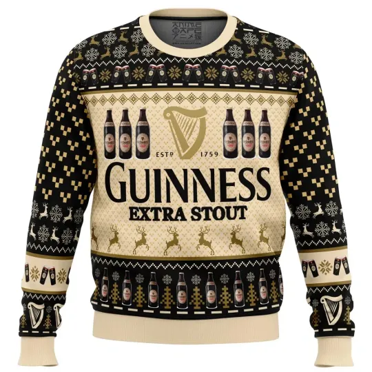 Discover Guinness Extra Stout Ugly Christmas Sweater