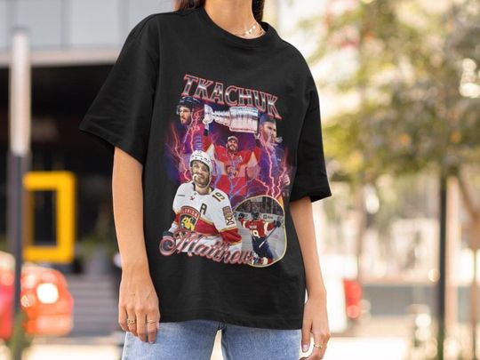 Matthew Tkachuk Shirt Vintage 90s Florida Panthers NHL Hockey Design Retro Bootleg Gift Classic Graphic Tee Unisex T-Shirt Limited Edition