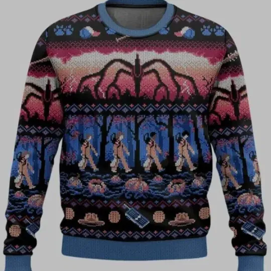 Discover Stranger Things Ugly Christmas Sweater