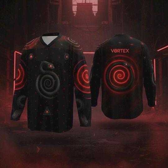 Discover Hockey Jersey  VORTEX | RZZ-Inspired Snake Design