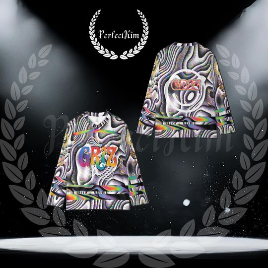 Discover Griz Hockey Jersey - Psychedelic EDM Rave Festival Merch