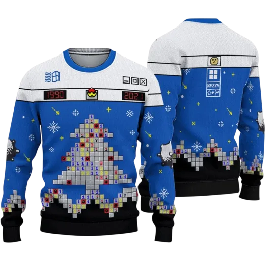 Discover Minesweeper Ugly Christmas Sweater SALE