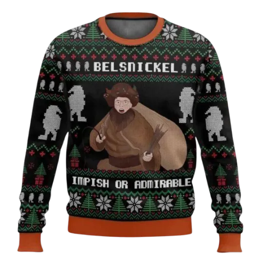 Discover Belsnickel Impish Or Admirable The Office Ugly Sweater