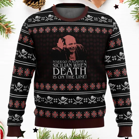 Discover Vizzini The Princess Bride Ugly Christmas Sweater