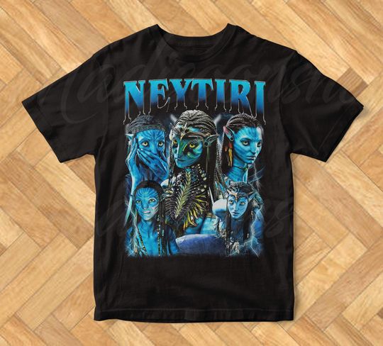 Discover Neytiri Avatar T-Shirt: Vintage Soft Cotton Colors Tee