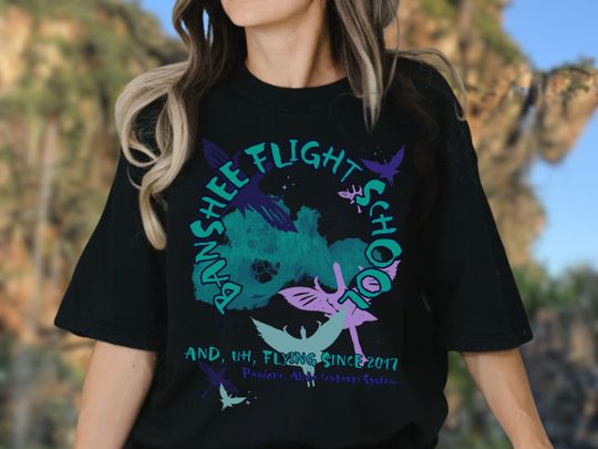 Discover Pandora Avatar Flight of Passage Shirt - Animal Kingdom Comfort Colors Tee