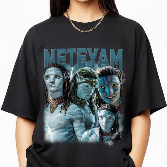 Discover Limited Neteyam Vintage T-Shirt, Avatar Way of Water Gift for Women and Men