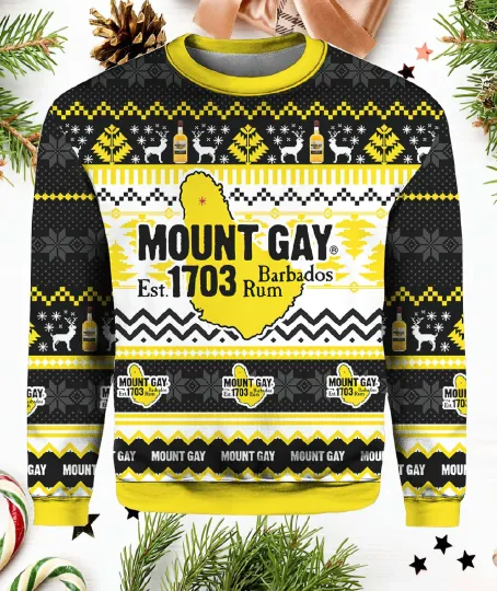 Discover Mount Gay Rum Ugly Christmas Sweater