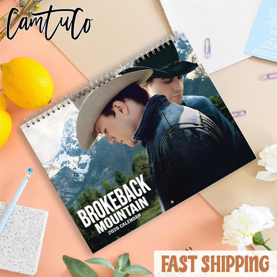 Discover Cowboy Romance Inspired Calendar 2026, Western Aesthetic Wall Calendar, Mountain Love Art Calendar, Rustic Country Decor Gift