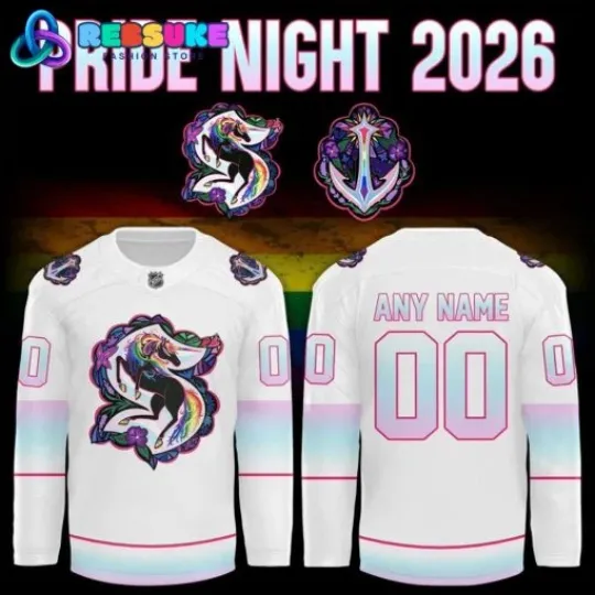Discover Custom Seattle 1Kraken 2026 Pride Night Limited Hockey Jersey Unisex