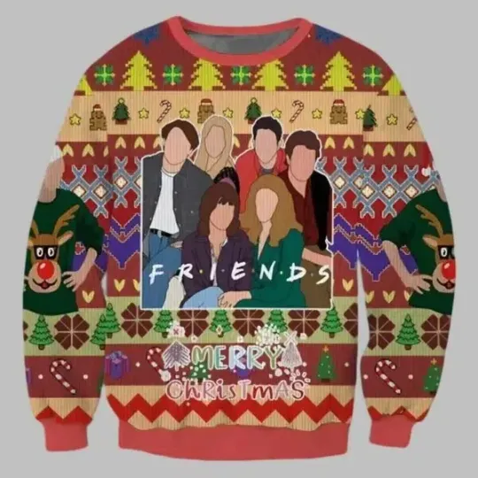 Discover Friends Movie Ugly Christmas Sweater