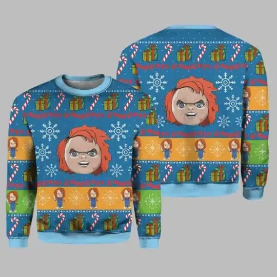 Chucky Good Guys Ugly Christmas Sweater
