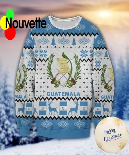 Discover Guatemala Ugly Christmas Sweater