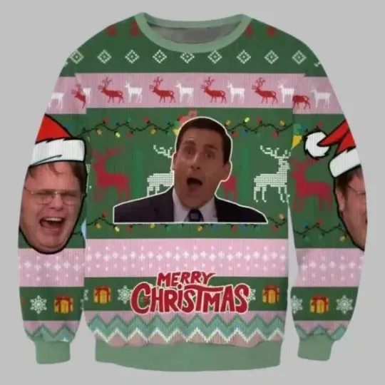 Discover The Office Movie Ugly Christmas Sweater