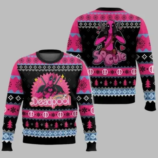 Discover Deadpool So Cute Ugly Christmas Sweater