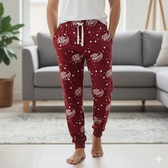 Discover Dr Pepper Pajama Pants, Family Matching Pajama ,Family Pajama Pants, Dr Pepper Lovers Gift , Christmas Gift For Family
