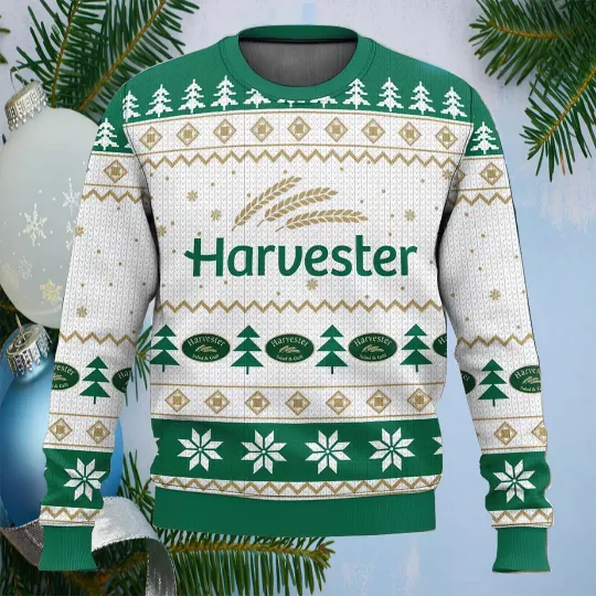 Discover Harvester Ugly Christmas Sweater