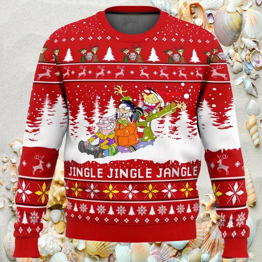 Discover Jingle Jingle Jangle Ed Edd N Eddy Ugly Christmas Sweater