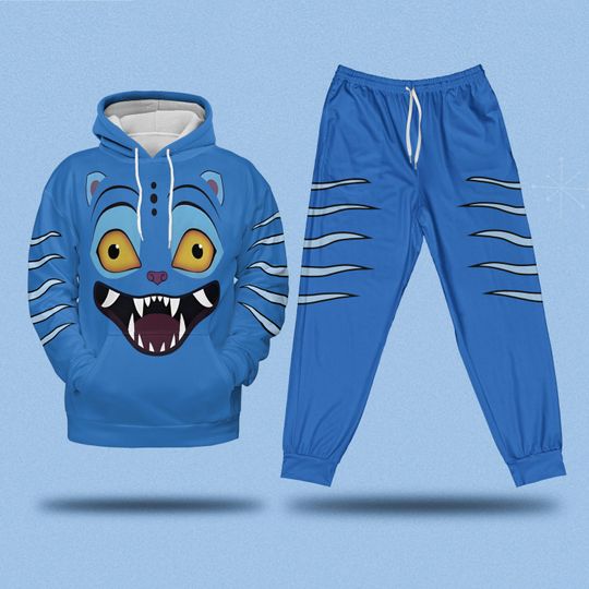 Discover Blue Tiger Tee Shirt, Funny Tiger Costume Hoodie, Kpop Merch Sweatshirt, Anime Tiger Hoodie, Derpy Tiger Cosplay Sweatshirt