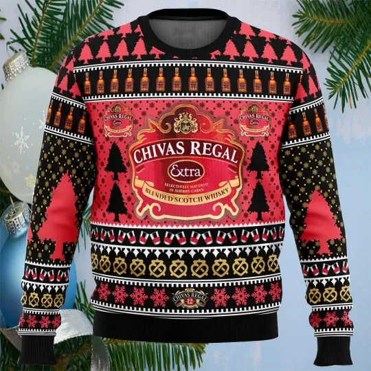 Discover Chivas Regal Ugly Christmas Sweater