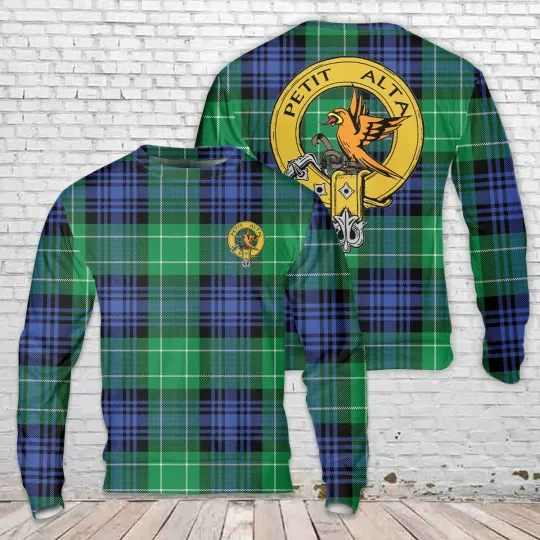 Discover Scottish Clan Abercromby AOP Ugly Christmas Sweater