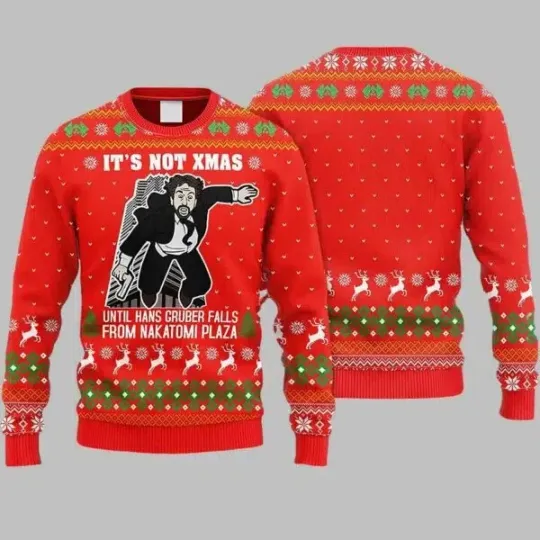 Discover Nakatomi Plaza Christmas Party 1988 Ugly Christmas Sweater
