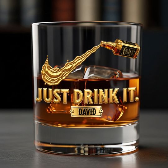 Discover Personalized Gifts For Drinking Lovers Whiskey Glass