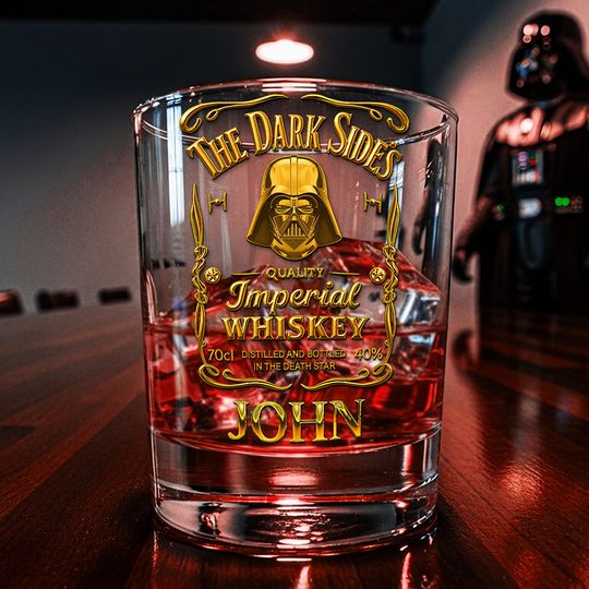 Discover Dark Side Glass - Personalized Gifts