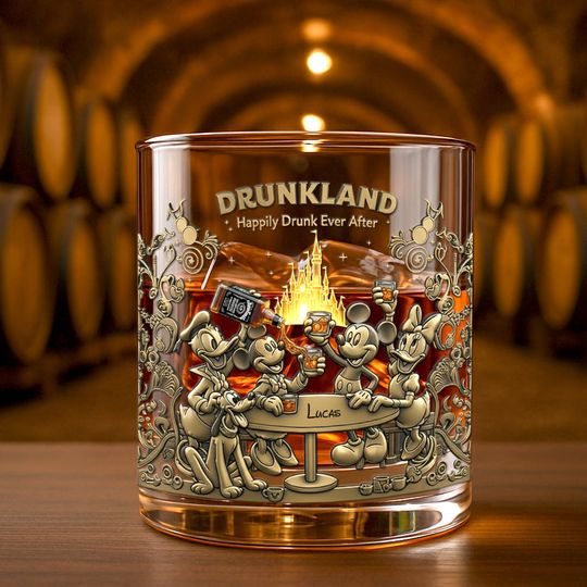 Discover Drunkland Glass Mug - Personalized Gifts For Fans