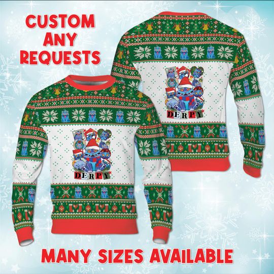 Discover KPop Baby Ugly Christmas Sweatshirt, Mystery Jinu Virtual Idol Sweater, Idol Ugly Christmas Sweater, Christmas Kpop Costume Sweater